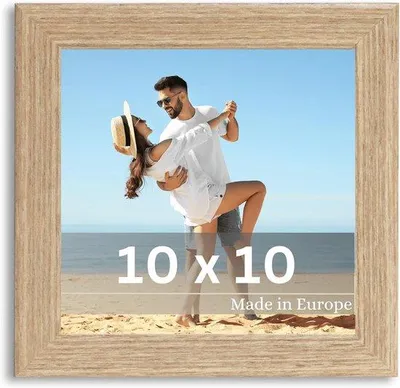Immagine prodotto di Cornice in legno beige 10x10 cm