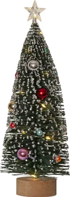 Produktbild von Deko-Weihnachtsbaum Decorini LED grün Timer H 31cm