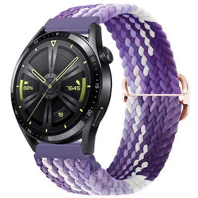 Obrázok produktu pre BStrap Elastic Nylon remienok na Garmin Vivoactive 3, grape