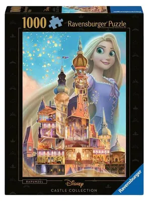 Image de Ravensburger puzzle Disney Castles Rapunzel, 1000 pcs.