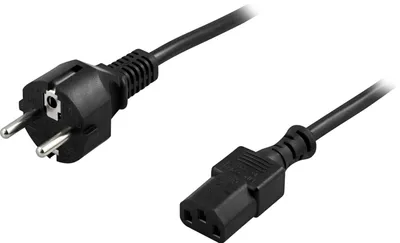 Immagine prodotto di Deltaco jordad apparatkabel, Cee 7/7 2M