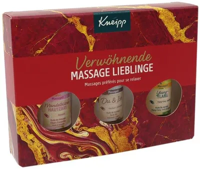 Produktbild von Kneipp Verwöhnende Massage Lieblinge, Unisex, Jeder Hauttyp, Nährend, Schutz, Entspannung, Weichmachend, 20 ml, Mandelblüten Hautzart: Ingredients: Helianthus Annuus (Sunflower) Seed Oil, Prunus Amygdalus..., 3 Stück(e)