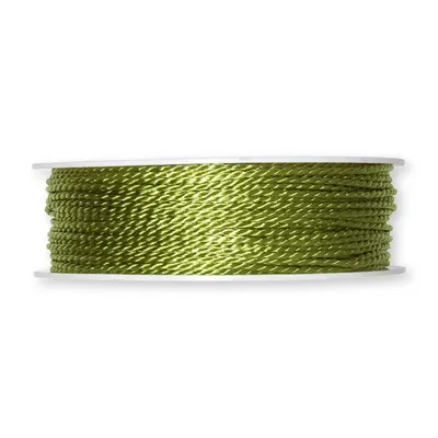 Produktbild von Kordel Grün 2mm 50m - Dekoband, Geschenkband, Bastelkordel