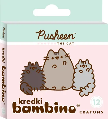 Produktbild von Pusheen BAMBINO Buntstifte mit 12 Farben