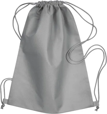 Produktbild von MidOcean - Turnbeutel "Daffy", Non-Woven MO846 (Einheitsgröße) (Grau)
