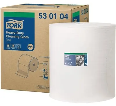 Obrázek produktu pro 530104 Utěrka, víceúčelová, bílá, papírová, v roli, TORK