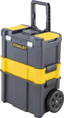 Image de Servante 3 en 1 - Boîte à Outils et Panier Porte-Outil Détachables - Coffre - STANLEY, STST1-80151