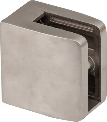 Produktbild von Edelstahl Glashalter für Flachmontage, Glasstärke: 8,76 mm