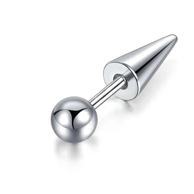 Produktbild von Mono-Ohrring GioiaPura Silber   Kollektion Stud - mann