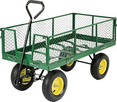 Obrázek produktu pro Ruční vozík 841, 950x520x570 mm, zahradní vozík, max. 300 kg, 80 litrů