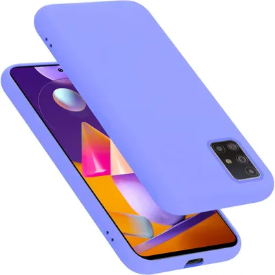 Obrázek produktu pro Cadorabo kryt pro Samsung Galaxy M31s kryt silikonový kryt mobilního telefonu kryt z tekutého silikonu, odolný proti poškrábání a nárazům ochranný kryt pro Samsung Galaxy M31s