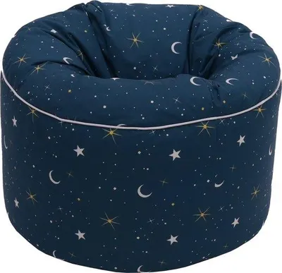 Produktbild von Famanu Sitzsack für Kinder - Rund, bunt und bequem