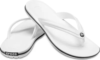 Zdjęcie produktu dla Crocs Crocband Flip White Gr. 45-46