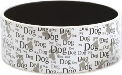 Immagine prodotto di Ciotola in ceramica DOG FANTASY con cane stampato 1,4 l 20 × 7,5 cm