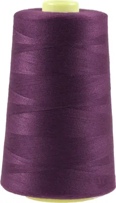 4572m Overlockgarn Nähgarn Polyester Overlock Garn, dunkelflieder