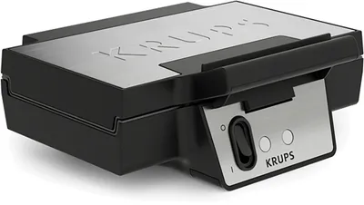 Immagine prodotto di Krups FDK2, 2 macchine per waffle/cialde, quadrate, nero, 850 W, 234 mm, 265 mm