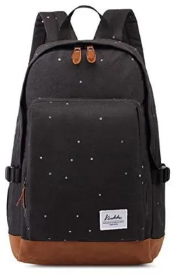 Productafbeelding van Damen rugzak, studentenrugzak, laptoprugzak, schoolrugzak, reizenrugzak, 30x13x45 cm, zwart