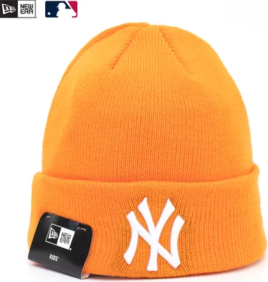 Produktbild von New Era New York Yankees Wintermütze Mütze Beanie Orange Kids 2-4 J. Toddler Neu