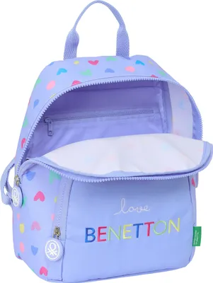 Produktbild von Lässiger Rucksack Benetton Lila Lila 25 x 30 x 13 cm