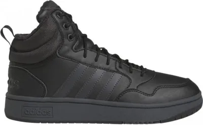 Produktbild von adidas Hoops 3.0 Mid WTR Schnürstiefel Schwarz