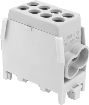 Produktbild von Hauptleitungsklemme Abzweigklemme HLAK 25-1/2/25 M2 grau Klemmblock Verteilerklemme 1P 1,5-25 mm2 Pollmann 2080188