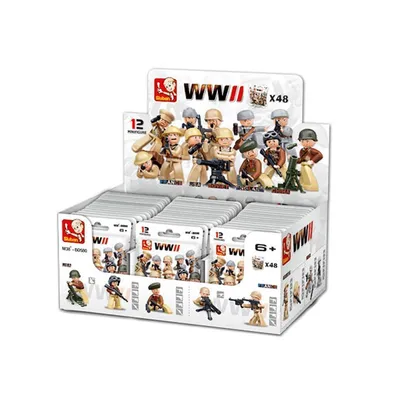 Immagine prodotto di Set di mattoncini Torro - WWII 60 minifigure