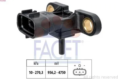 Produktbild von FACET Luftdrucksensor Höhenanpassung 10.3163 für TOYOTA Yaris Schrägheck (P9)