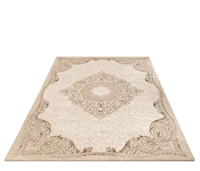 Produktbild von Paco Home Teppich Wohnzimmer Schlafzimmer Kurzflor Vintage Orientalisch Abstraktes Muster 160x220 cm