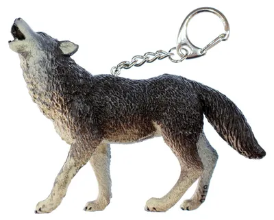 Produktbild von Wolf Schlüsselanhänger Miniblings Schlüsselring Hund Werwolf Wolfshund Wildtier
