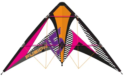 Produktbild von Knoop Kites Lenkdrachen Fusion 1.5 bunt 145x73cm für Anfänger