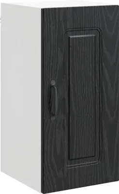 Produktbild von vidaXL Geschirrspülerfront Kalmar Schwarz Eichen-Optik 30 x 31 x 60 cm