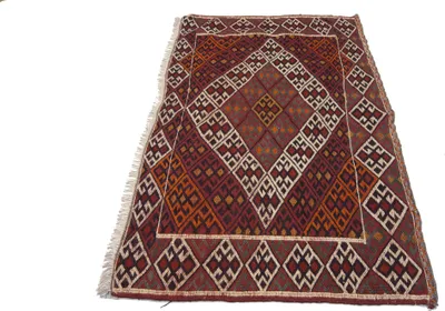 Zdjęcie produktu dla Oryginalny autentyczny ręcznie wykonany rustykalny kilim / cicim 133x80 CM