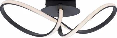 Produktbild von JUST LIGHT MARIA LED Deckenleuchte Warmweiss 15,5W Schwarz/Weiß 15403-18
