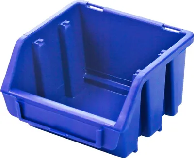 ADB Ergobox Gr. 1 blau 116x112x75mm Sichtlagerkasten Stapelbox Schütte 345871 23406 4050049234061
