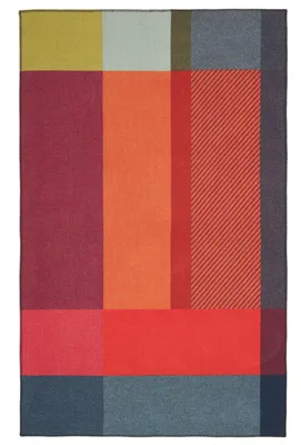 Produktbild von Eagle Products Decke MONTREAL, 135x205 cm, erbse, rot, terra, marine