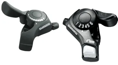 Produktbild von Shimano Schalthebel Set SLTX30 rechts + links für 6-Gang