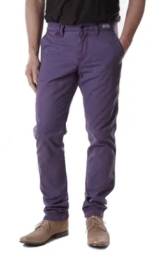 Produktbild von Tommy Hilfiger Herren Pants Mercer Chino 3 Summer Twlll Violett Regular Fit