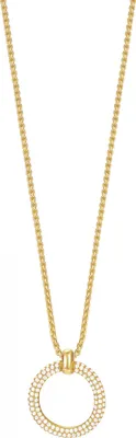 Produktbild von Esprit Collier Halskette Damen Metall Zirkonia 42cm Karabiner ESNL03009B420