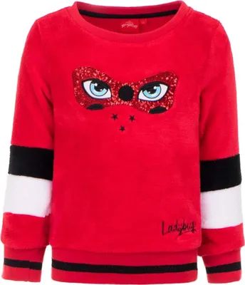 Produktbild von Miraculous Ladybug Pullover Sweater mit Pailletten – Rot / 104