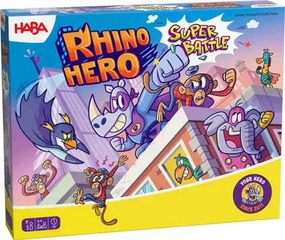 Produktbild von Haba Kinderspiel Geschicklichkeitsspiel Rhino Hero Super Battle 2013173001