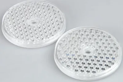 Produktbild von Frontreflektor rund 62 mm weiss