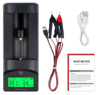 Zdjęcie produktu dla Tester rezystancji baterii wewnętrznej cyfrowy LCD dla wodora