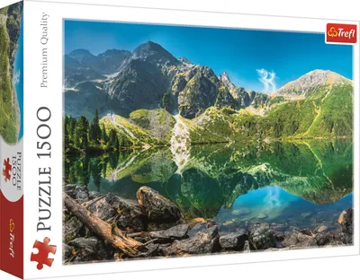 Produktbild von Puzzle 1500 Morskie Oko See, Tatra-Gebirge TREFL