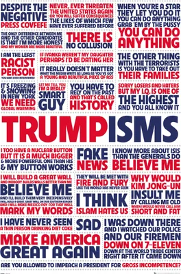 Produktbild von Donald Trump Poster Trumpisms 61 x 91,5 cm