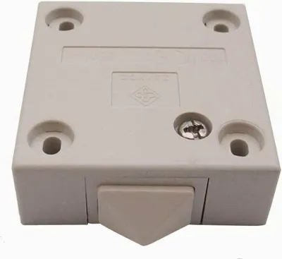 Produktbild von Türkontaktschalter, Truhenschalter, Türschalter, Schrankschalter, Creme