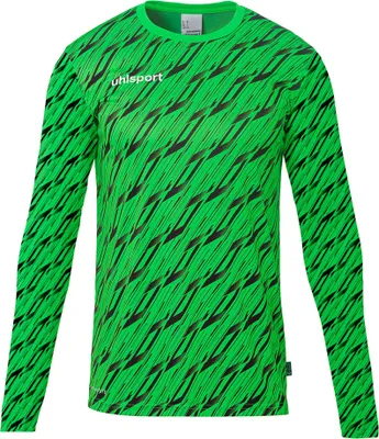 Zdjęcie produktu dla Koszulka bramkarska Uhlsport Progressive - fluozielony/czarny, Rozmiar:164