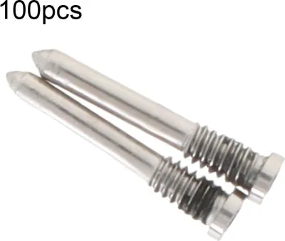 Immagine prodotto di Per Apple iPhone 16e Viti porta di ricarica Set 100 pezzi argento ricambio