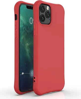 Produktbild von starfix Silikon-Hülle Color Case für Apple iPhone 11 Pro rot