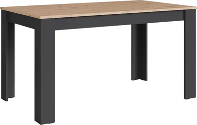 Produktbild von Tisch >NORI< in Anthrazit/Eiche-Optik 140 x 75 x 80 cm (BxHxT)