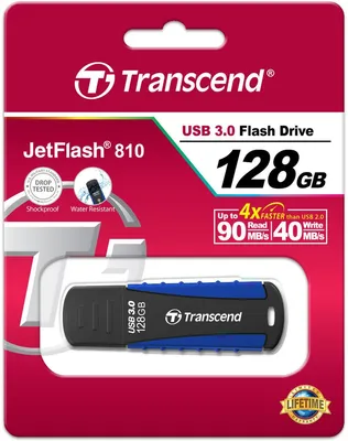 Produktbild von USB-Stick 128GB Transcend JetFlash 810 USB3.1 90/40MB/s